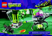 LEGO TURTLES 79100 Mode D'emploi