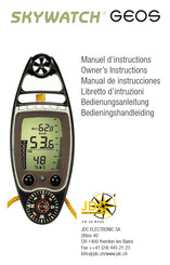 JDC Instruments SKYWATCH GEOS Manuel D'instructions