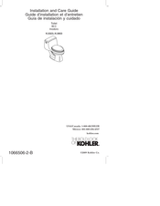 Kohler K-3803 Guide D'installation Et D'entretien