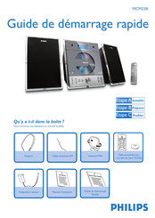 Philips MCM238 Guide De Démarrage Rapide