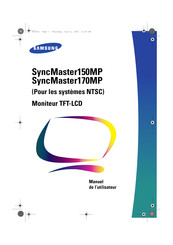 Samsung SyncMaster170MP Manuel De L'utilisateur