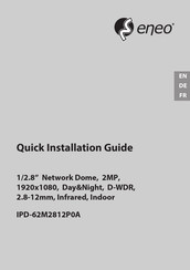 Eneo IPD-62M2812P0A Guide D'installation Rapide