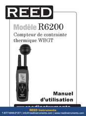 REED R6200 Manuel D'utilisation