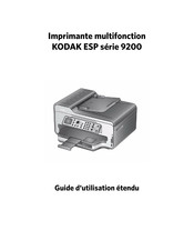 Kodak ESP 9200 Serie Guide D'utilisation Étendu