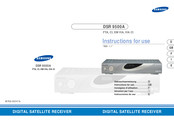 Samsung DSR 9500A Consignes D'utilisation