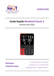 Valentin Haüy Blindshell Classic 2 Guide Rapide