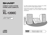 Sharp XL-1200C Mode D'emploi