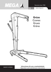 Mega CRP20 Instructions D'utilisation Et D'entretien