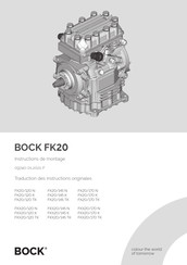 bock FK20/145 K Traduction Des Instructions Originales