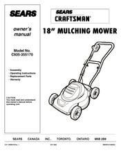 Craftsman C935-355170 Guide D'utilisation