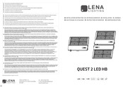Lena Lighting QUEST 2 LED HB Instructions De Montage