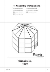 Vitavia VM0013-HL 4500 Notice De Montage