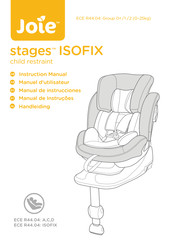 Jole stages ISOFIX Manuel De L'utilisateur