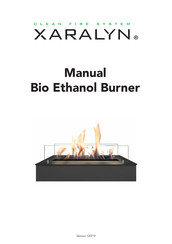 Xaralyn Bio Ethanol Burner Manuel