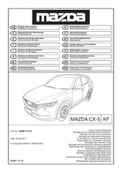 Mazda KB8M V7 510 Instructions De Montage