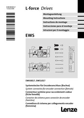 Lenze EWS Série Instructions De Montage