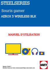 STEELSERIES AEROX 3 WIRELESS Manuel D'utilisation