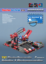 fischertechnik ROBOTICS TXT ElectroPneumatic Robotics & Electropneumatics 4 Instructions De Montage