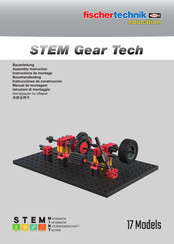 fischertechnik education STEM Gear Tech 17 Instructions De Montage