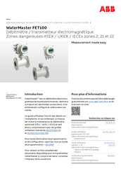 ABB WaterMaster FET100 Guide Utilisateur