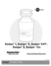 InSinkErator Badger 3/4 HP Mode D'emploi