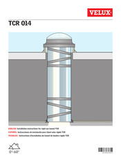 Velux TCR 014 Instructions D'installation