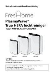 Winix FresHome PlasmaWave WACP450 Manuel D'entretien Et D'utilisation