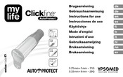 Ypsomed mylife Clickfine AutoProtect Mode D'emploi