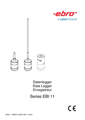 Xylem ebro EBI 11 Serie Mode D'emploi