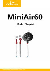 wimesure MiniAir60 Mode D'emploi