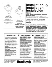 Bradley WF3203 Installation