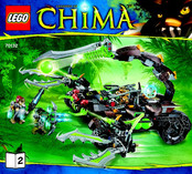 LEGO LEGENDS OF CHIMA 70132 Mode D'emploi