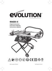 Evolution 057-0003 Instructions Originales