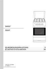 Amica 53GG Serie Notice D'utilisation