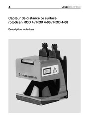 Leuze electronic rotoScan ROD4-06 Description Technique