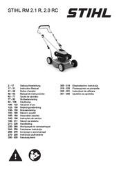 Stihl RM 2.0 RC Notice D'emploi