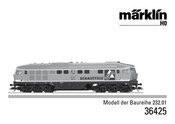 marklin 232.01 Serie Mode D'emploi