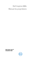 Dell Inspiron 660s Manuel Du Propriétaire