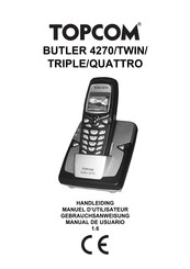Topcom BUTLER 4270 Manuel D'utilisateur