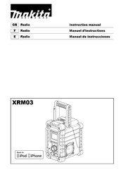 Makita XRM03 Manuel D'utilisation