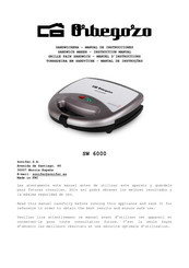 Orbegozo SW 6000 Manuel D'instructions