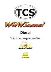 TCS WOWSound Diesel V4 Guide De Programmation