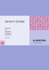 Klarstein INFINITY STORM Mode D'emploi