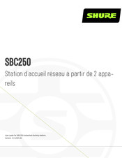 Shure SBC250 Mode D'emploi