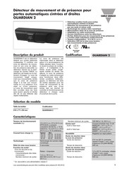 CARLO GAVAZZI Guardian 2 Guide Rapide