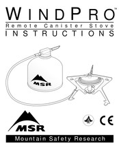 MSR WINDPRO Instructions