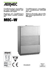 AERMEC MEC 1007 W Mode D'emploi