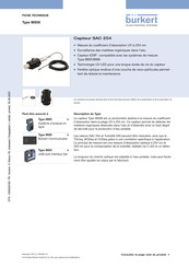 Burkert MS08 Fiche Technique