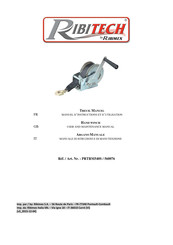 Ribimex Ribitech PRTRM540S Manuel D'instructions Et D'utilisation