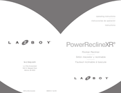 LAZBOY PowerReclineXR Instructions